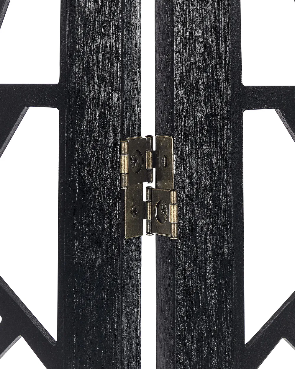 Raumteiler 4-teilig PIANLARGO 163 cm 170 cm Schwarz_874016
