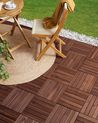 Terrassenfliesen ACCETTURA zertifiziertes Akazienholz Braun