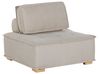 Sesselmodul TIBRO Stoff Hellbeige