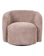Drehsessel TORE drehbar Stoff Taupe_1165536