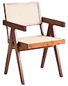 Esszimmerstuhl WESTBROOK Holz Braun