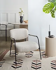 Sessel AUSVIKA Stoff Hellbeige_1184098