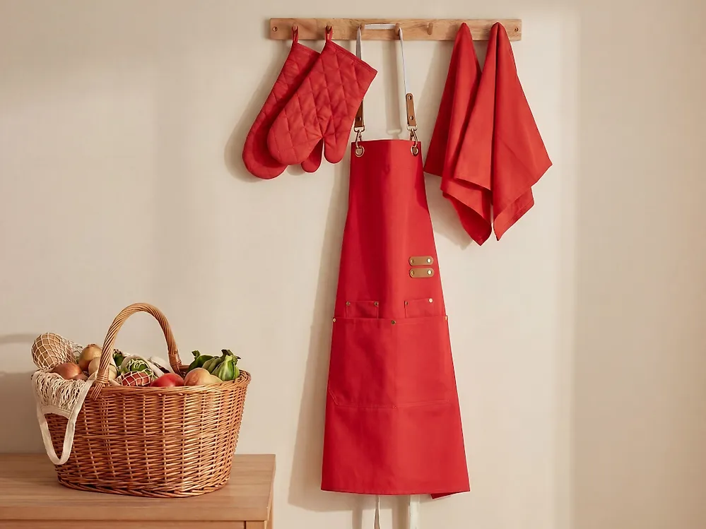 Kitchen Textiles Set BRASSICA Red_1184705