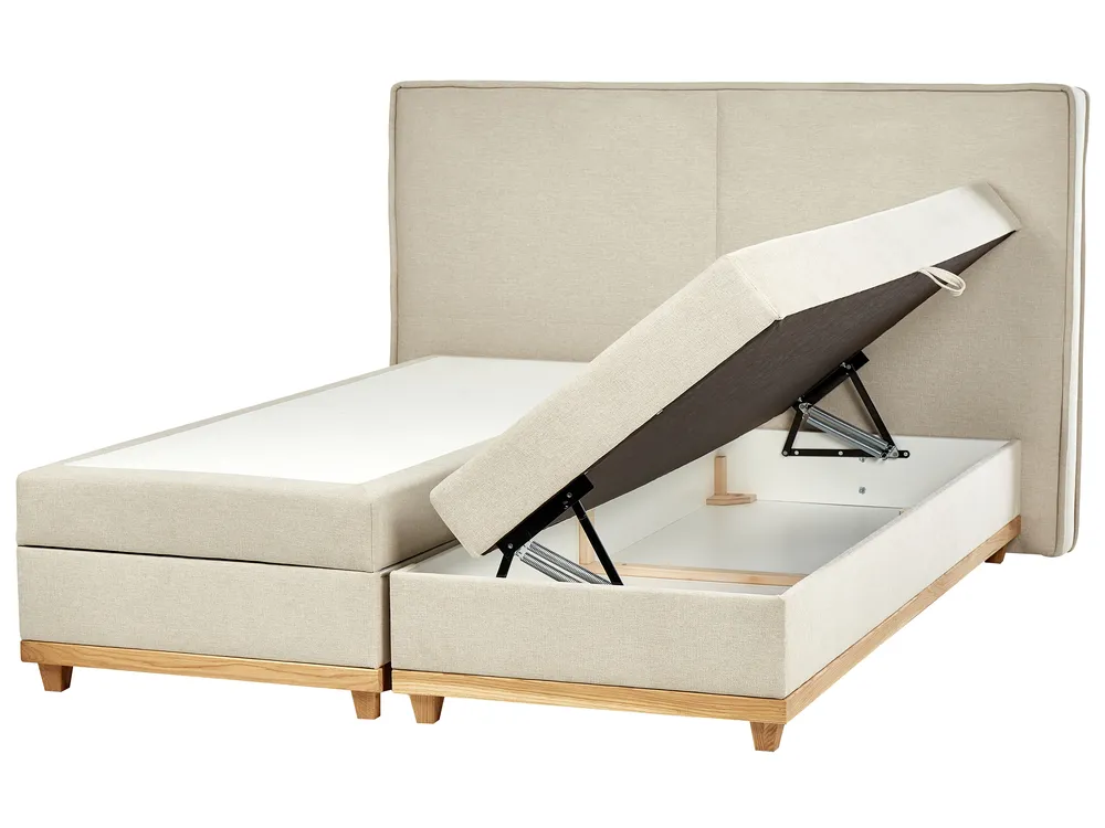 Divan Bed Beige DYNASTY Various Sizes