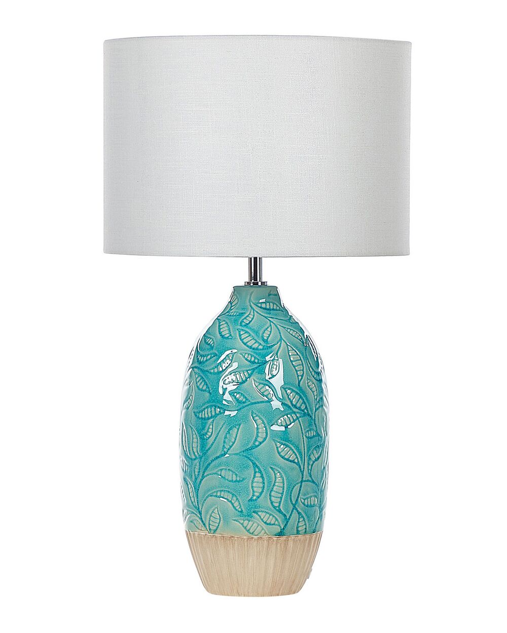 Table Lamp ATABA Ceramic Turquoise