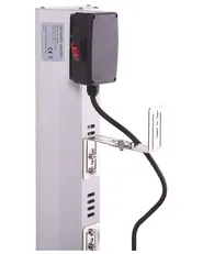 Stenski infrardeči zunanji grelnik BROMO 2000 W Silver_815755