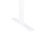 Schreibtisch manuell höhenverstellbar DESTINES 160 cm 72 cm Schwarz / Weiß_898823