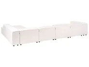 Modular Corner Sofa 5 Seater ARDAL Boucle Off-White Left Hand_908572