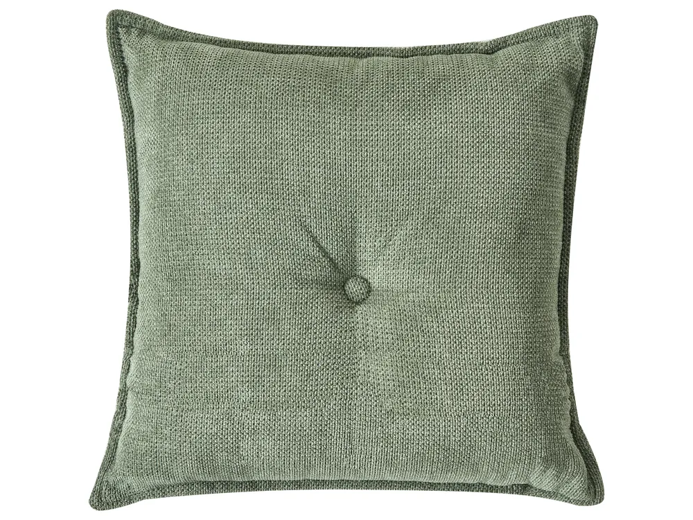 Corner Sofa 3 Seater DOLVA Chenille Dark Green Right Hand_984344