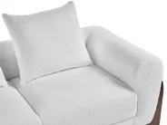 Sofa 2-Sitzer VINLIDEN Bouclé Weiß_1048342