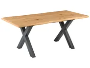 Ausziehbarer Esstisch BRONSON Braun 140/180 cm 90 cm_1002791