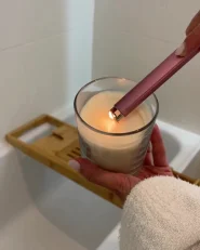 Bathroom Tray LOWES Bamboo Light Brown_998060