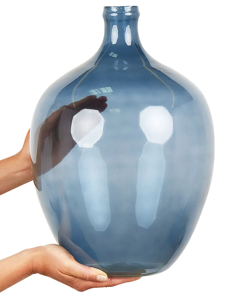 Blumenvase ROTI 39 cm Glas Blau_867319