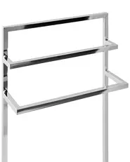Towel Stand MELINCUE Metal Silver_1050174