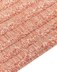 Rug MUGLA Orange 80 x 150 cm Cotton_839679