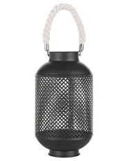 Lantern CORON 34 cm Metal Black_724217