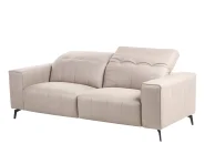 Sofa 3-Sitzer OMMEL Stoff Taupe_1035545