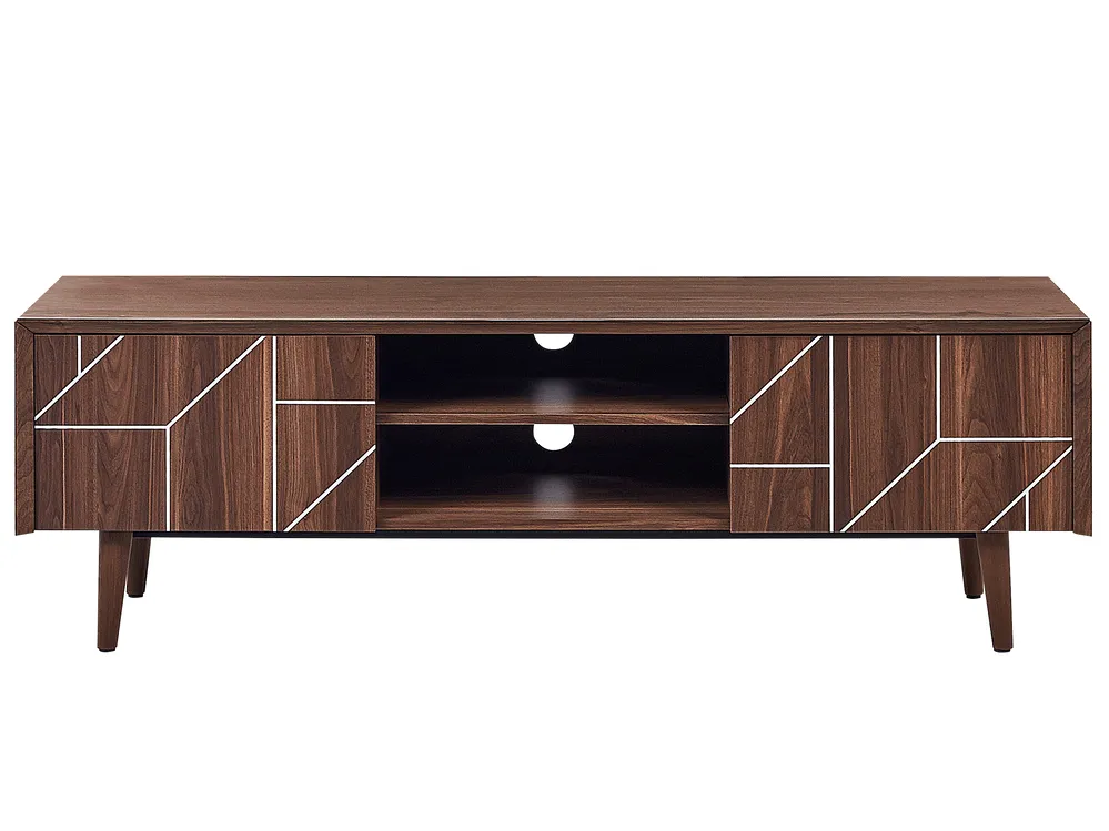 TV-Möbel FRANKLIN Dunkelbraun_840501