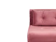 Sofa Set 3-Sitzer VESTFOLD Samtstoff Rosa_851644