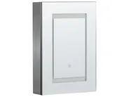 Bad-Spiegelschrank LED MALASPINA 40 cm 60 cm Schwarz_905843