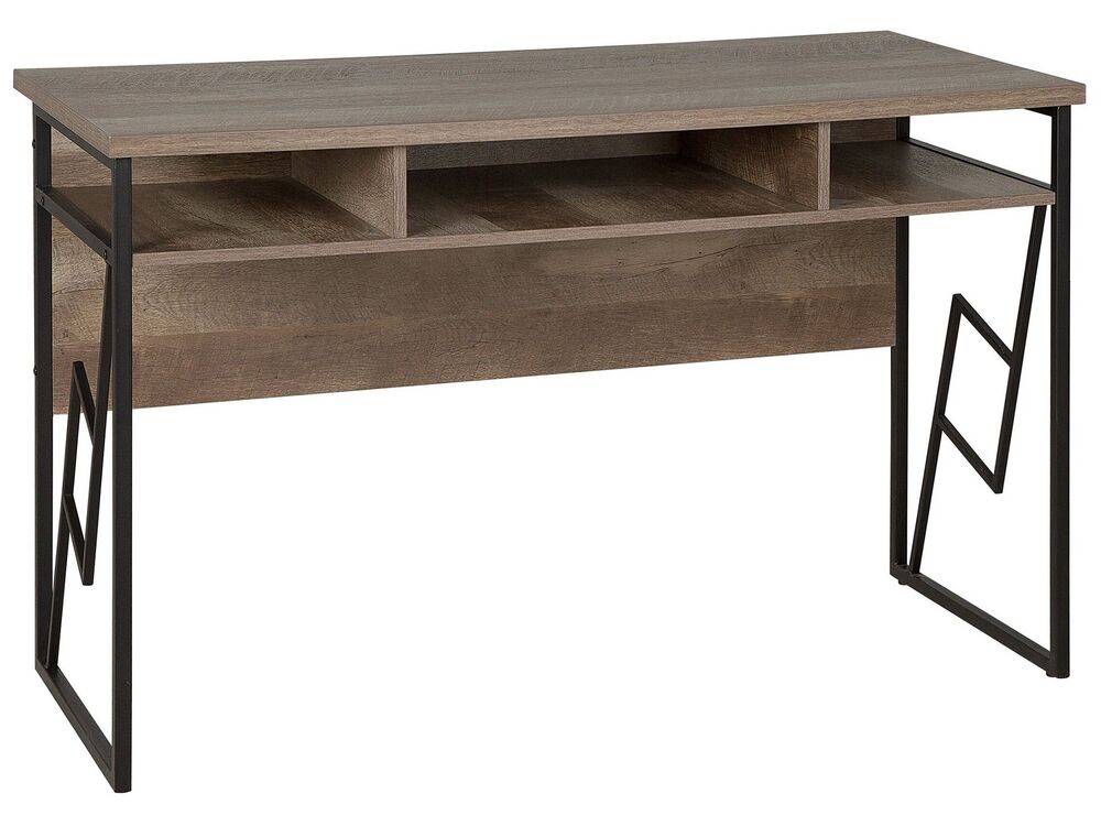 Bureau FORRES 120 cm 60 cm Bruin/zwart