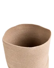Aufbewahrungskorb 2er Set SILOPI Baumwolle Beige_1067314