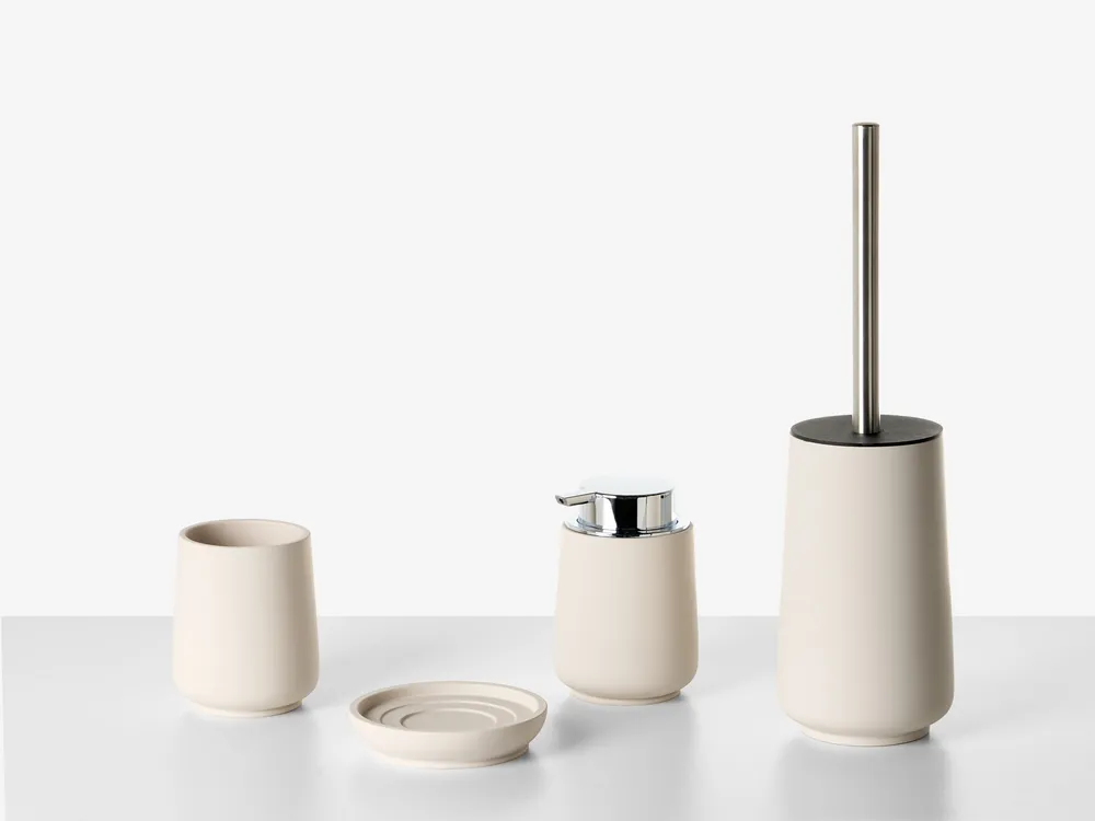 Badaccessoires Set 4-teilig SUCHES Beige