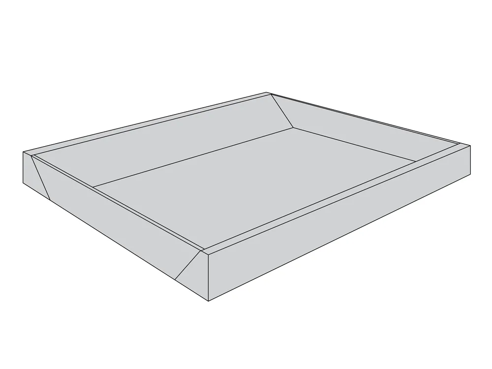 Waterbed Safety Liner SIMPLE 160 x 200 cm (EU King Size)_17091