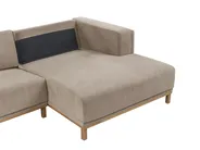Ecksofa 5-Sitzer VENG Stoff Taupe linksseitig_1009667