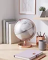 Globus CABOT 28 cm Silber