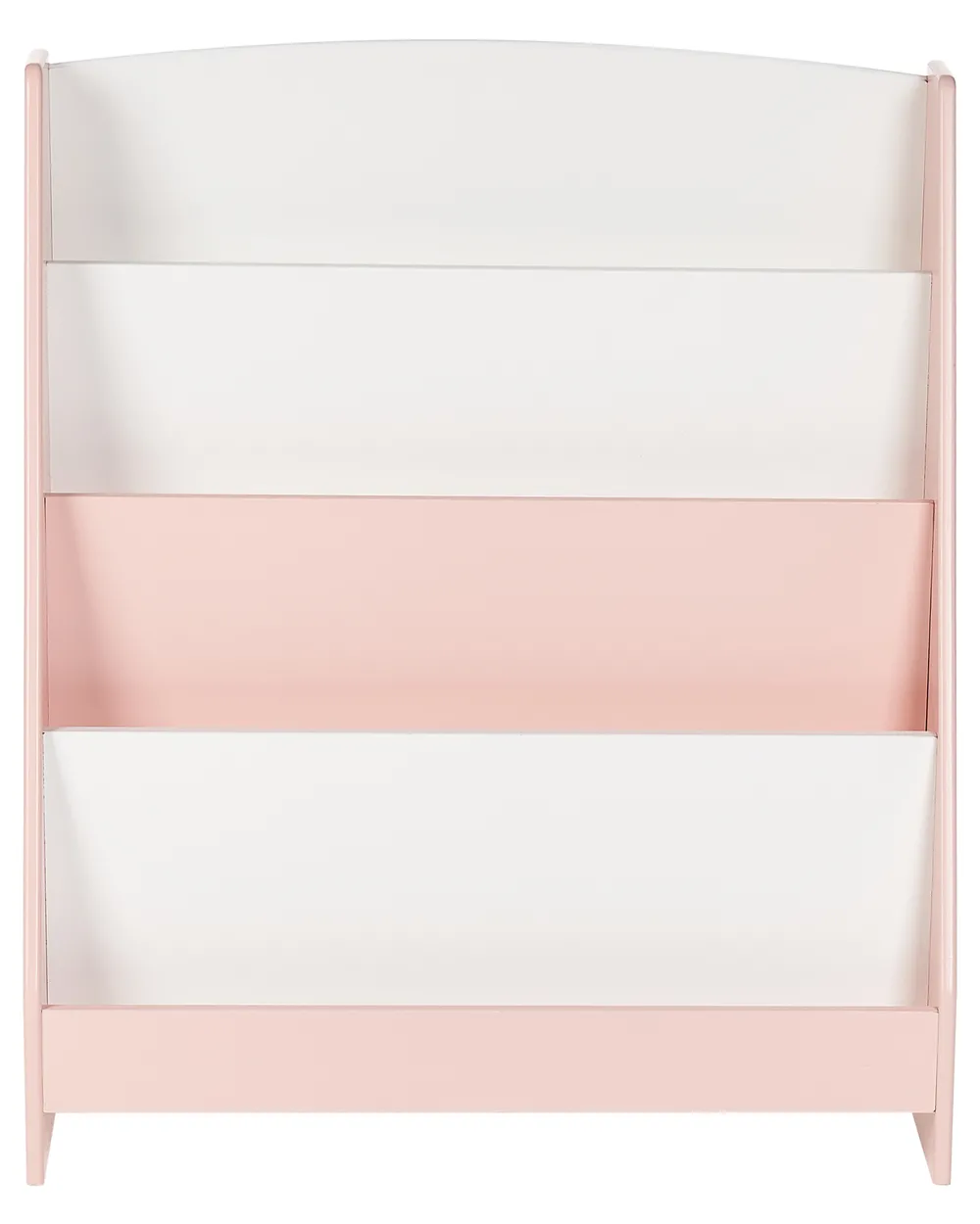 Bücherregal mit 4 Ebenen LILOET 70 cm Pastellrosa_950059