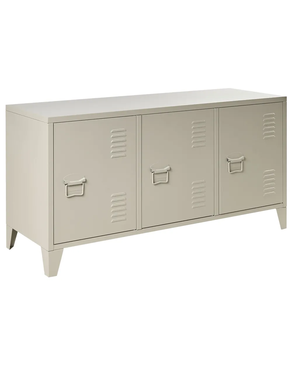 Büroschrank CARDIFF Metall Hellbeige
