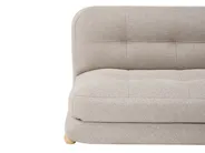 Schlafsofa 2-Sitzer ESBJERG Kunstleinen Beige_1059272