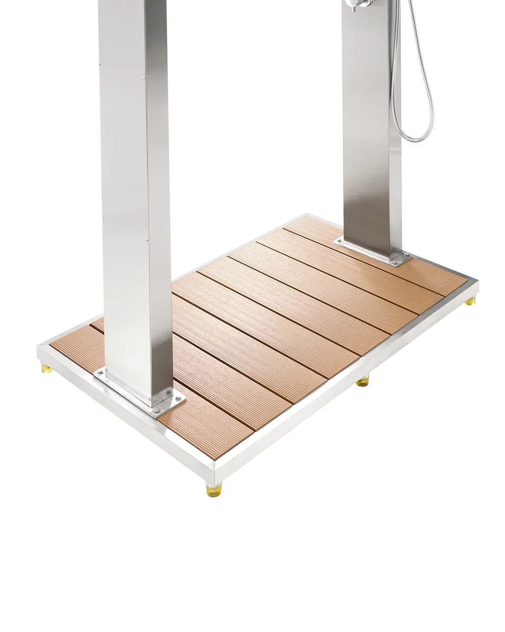Freestanding Outdoor Shower SURAMA Silver_1079150