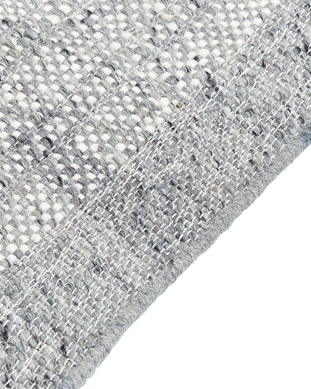 Teppich TATLISU Grau 160 x 230 cm Wolle_847128