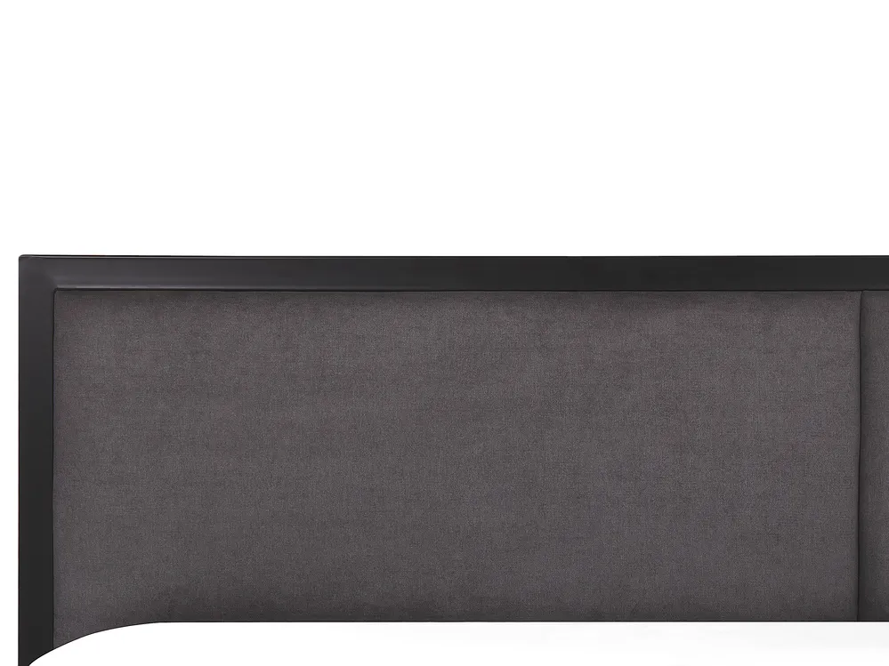 Bed Metal CLAMART 160 x 200 cm (EU King Size) Grey_806560