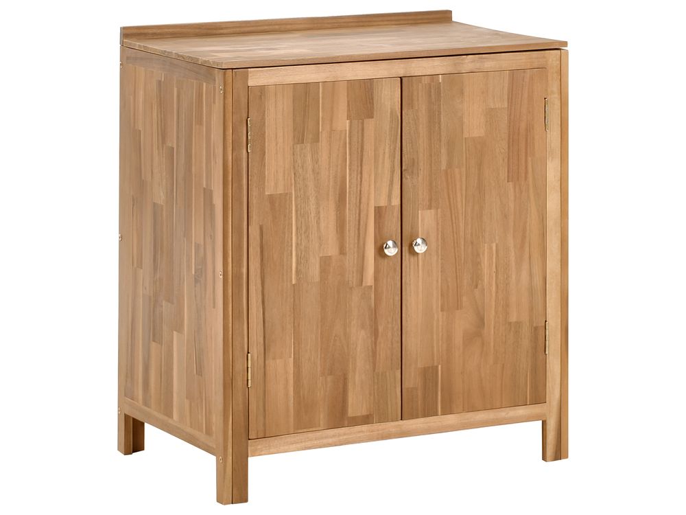 Outdoor-Küchenschrank VENOSA Braun Akazienholz