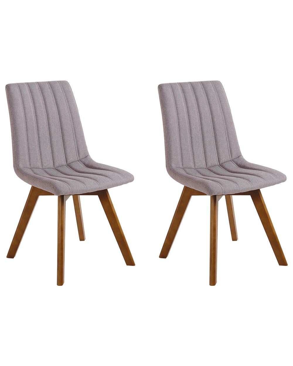 Esszimmerstuhl 2er Set CALGARY Taupe