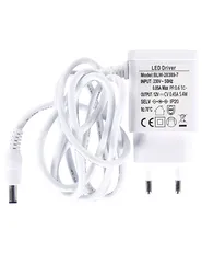 LED Schreibtischlampe GRUS mit Dimmer Metall Silber_855140