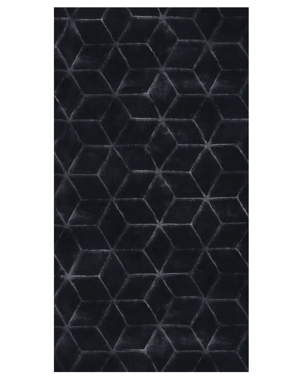 Kunstfellteppich THATTA Schwarz 80 x 150 cm_860213