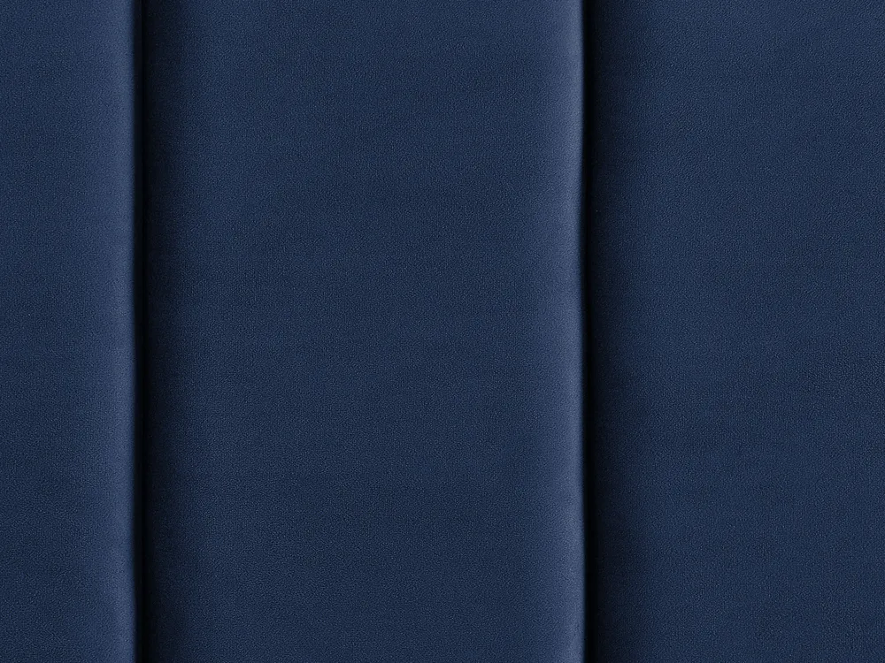 Bett mit Lattenrost Samtstoff VILLETTE 160 x 200 cm Marineblau_832623