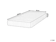 Taschenfederkernmatratze SPRING CORE FIRM H3/4 Fest 80 x 200 cm_917280