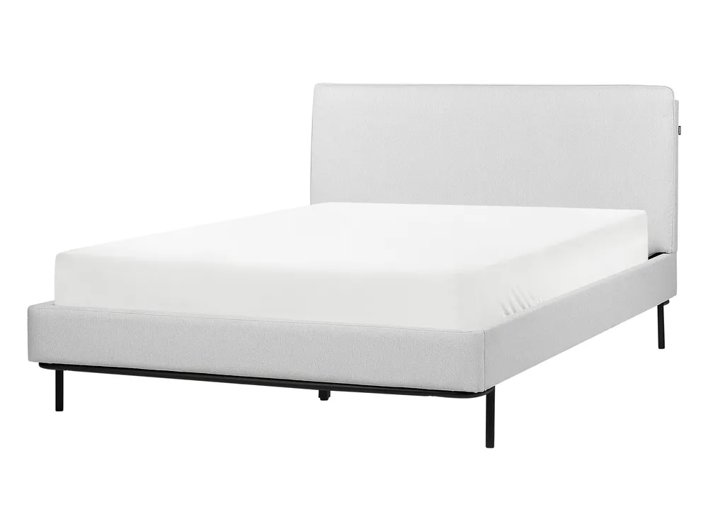 Bed Fabric CORIO 140 x 200 cm (EU Double) Light Grey