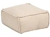 Pouf SHERALI Baumwolle Beige
