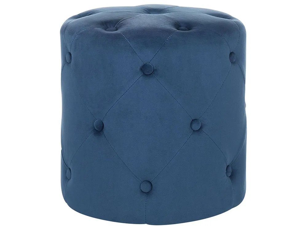 Pouffe COROLLA Velvet Dark Blue