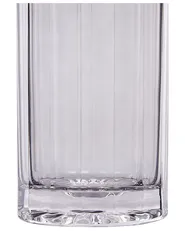 Blumenvase PERDIKI 30 cm Glas Grau_838147