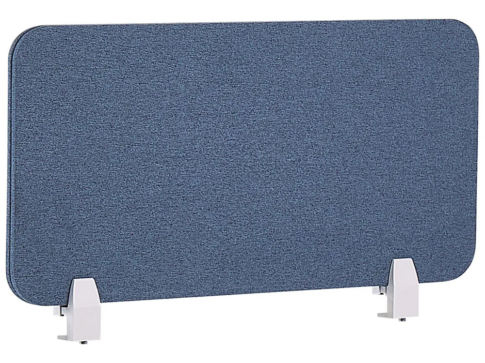 Schreibtischtrennwand WALLY 80 x 40 cm Blau