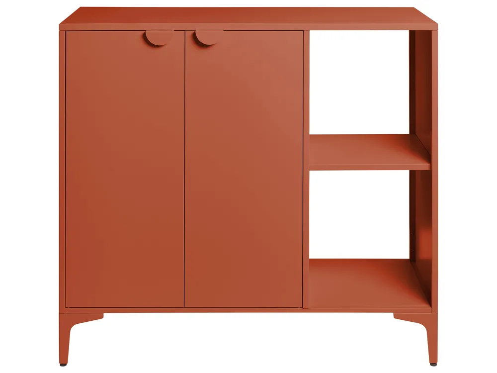 Sideboard mit 2 Türen ARDURA Metall Goldbraun_1077725