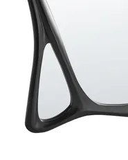 Wall Mirror LANESTER 70 cm 100 cm Black_994950