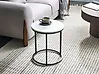 Side Table TYRELL Marble White